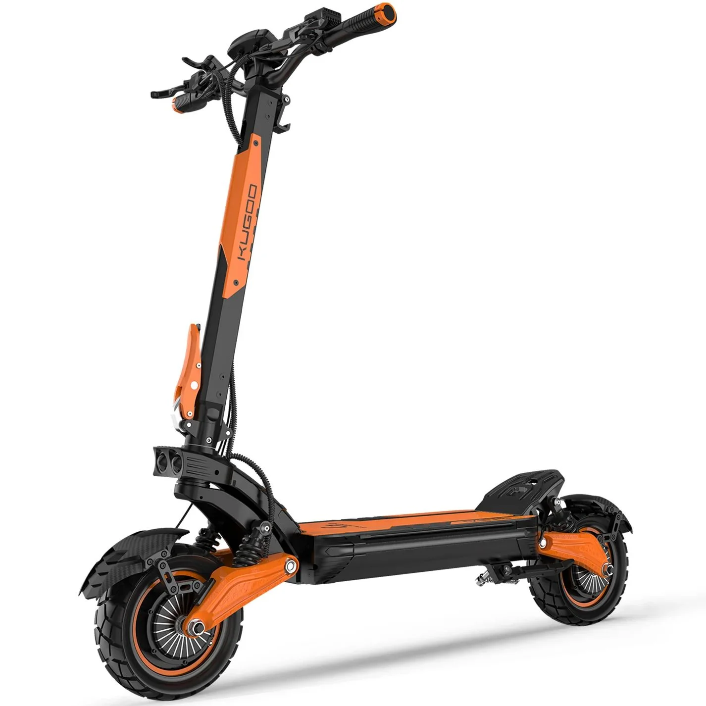 KUGOO Lx10 Plus Orange Kugoo Kirin LX 10+ Electric Scooter – 75km/h Speed, 100km Range - Kugoo LX 10+ Orange - Image 1